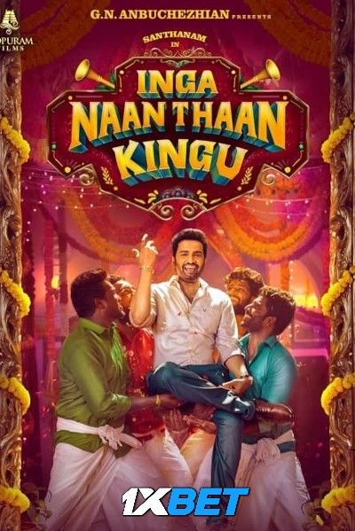 poster of Inga Naan Thaan Kingu 2024 Hindi [HQ Studio-Dubbed] Movie